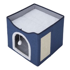 Fleece Cat Kitten House Cube