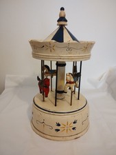 Large Vintage Wooden Spin