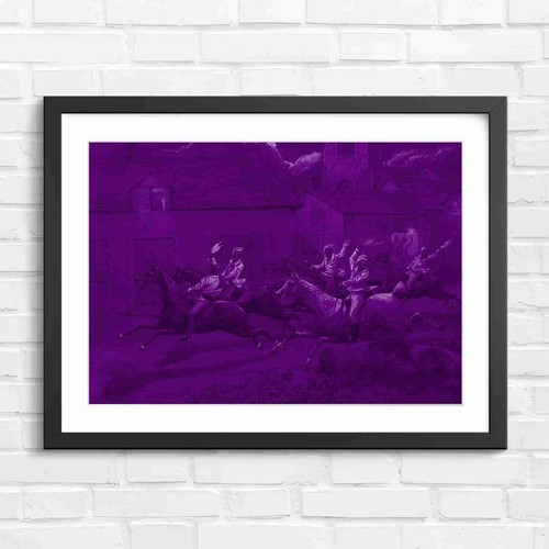 Hunting party riders - hunting,