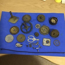 VINTAGE OLD CLOCK PARTS. 