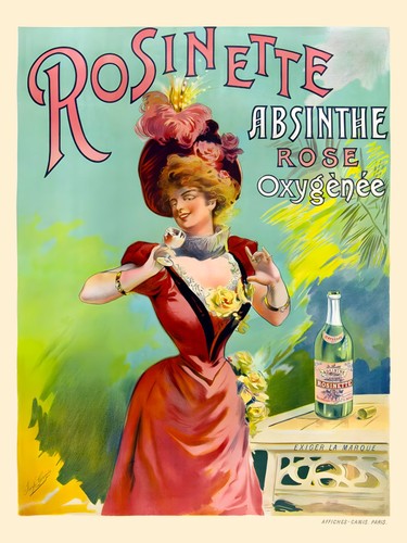 Absinthe rosinette rose - rosinette,