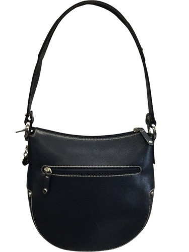 Lamarthe small navy leather - navy,