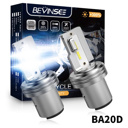Ba20d led headlight - 2x,
