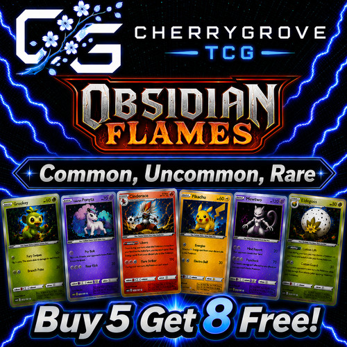 Pokemon tcg obsidian flames - tcg,