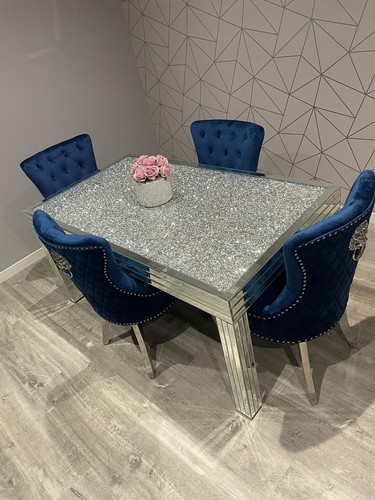 Crushed diamond mirrored - crushed,