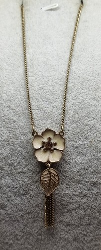 Vintage gold tone enamel - vintage,