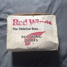 Mens Red Wing Safety toe Boots