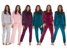 Polished Fleece Pyjamas Womens