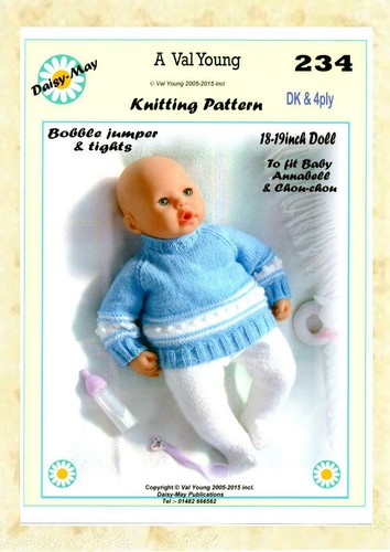 Dolls knitting pattern - dolls,