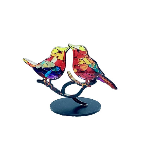 Large robin bird suncatcher - robin,