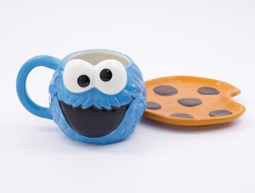 Cookie monster ceramic - cookie, and