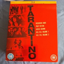 Quentin Tarantino Collection Blu Ray -  Pulp Fiction, Reservoir Dogs .....