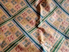 Large vintage fabric remnants