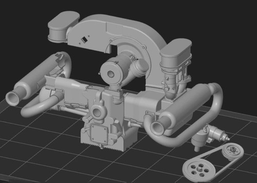 Tamiya sand scorcher - scorcher, engine