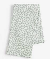 LAURA ASHLEY NEXT Sage Green Spot Wipe Clean Tablecloth 102 X69INCH /150X259CM