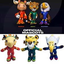 2026 World Cup Mascot Pendant Doll Keychain Football Memorabilia Plush Toys Gift
