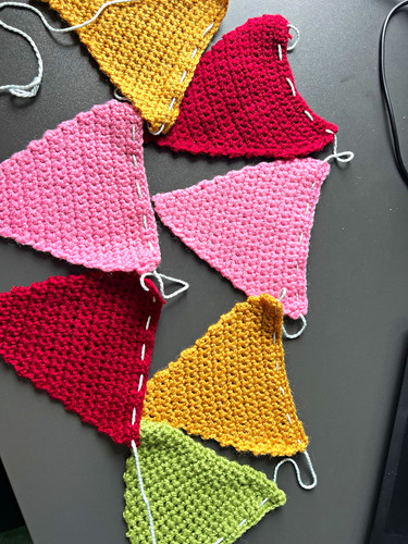 Handmade crocheted multicolour - handmade,