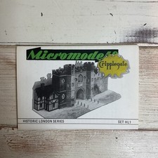 MICROMODELS CARD KIT , SET HL1 , HISTORIC LONDON SERIES, CRIPPLEGATE