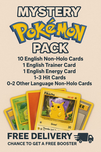 Pokemon card mystery - pokemon, pack