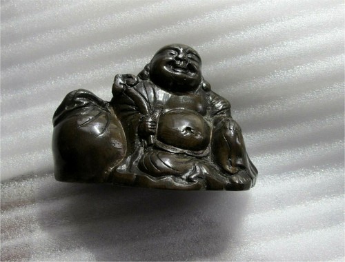 Antique bronze buddha - antique, water