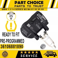 PRE-CODED TPMS Tyre Presure Sensor Fit BMW F20 F22 F30 F32 X1 F48 X2 F49 X5 F15