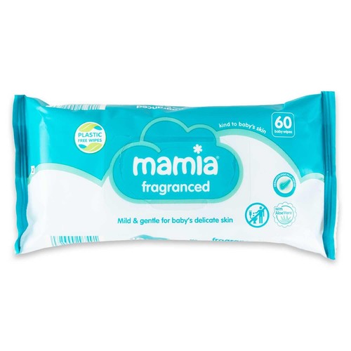Mamia fragranced wipes - mamia, 60