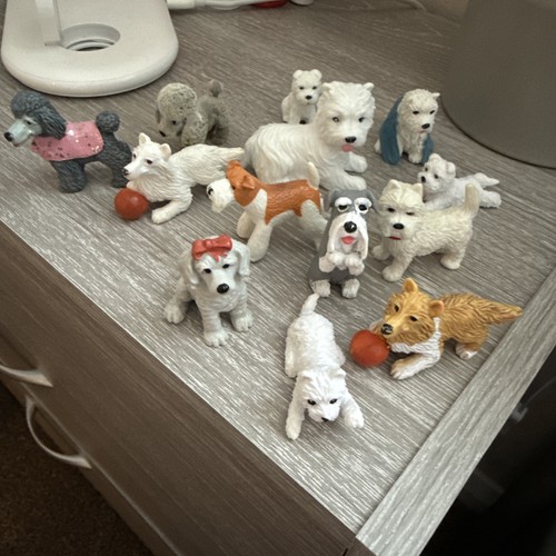 Bundle dog figures play set - figures,
