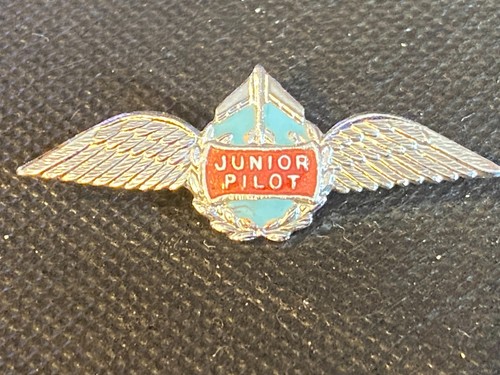 Vintage enamel silvered junior - enamel,