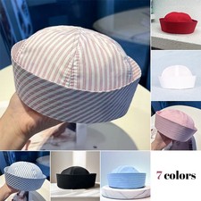 Stripe Cosplay Sailor Hat