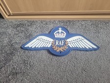 RAF Blue Wings Cast Iron Wall