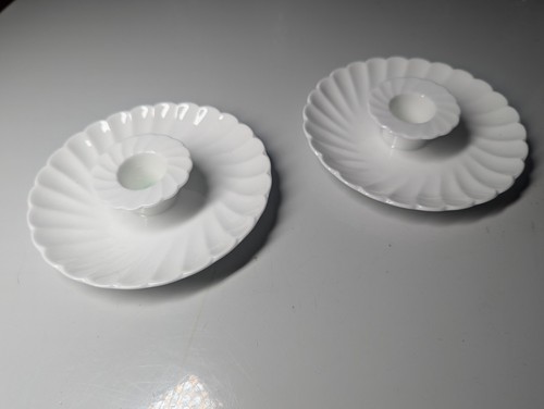 Wedgwood candlestick holders - wedgwood,