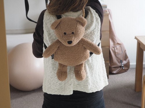 Teddy bear backpack excellent