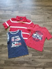 Boys Size 6/7 Fireman Shirt Bundle