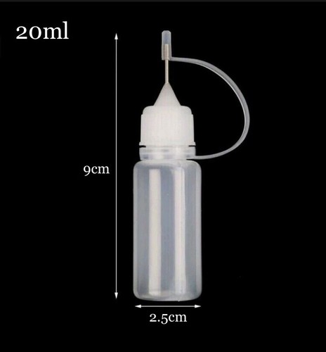2pc empty 20ml bottles - empty,
