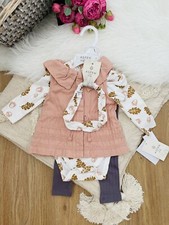 ASPEN Baby Girl 3 Piece Acorn