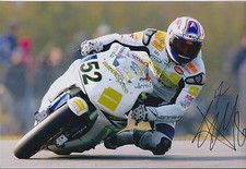 James Toseland SIGNED Hannspree 52 Superbike Champion 12x8 Photo + Dealer COA
