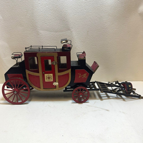 Vintage wooden horse drawn - vintage,