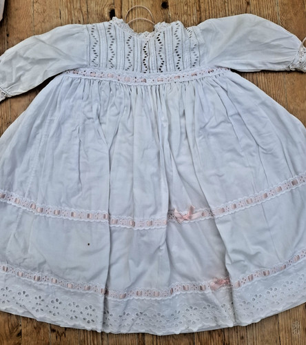 Vintage white baby doll dress - vintage,
