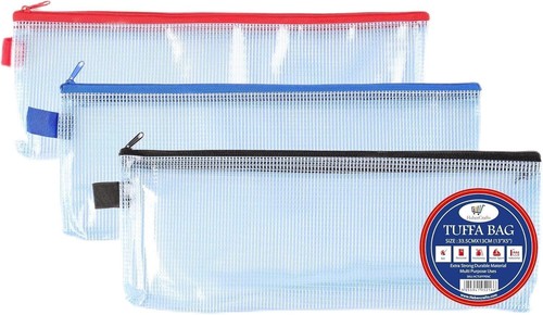 3pcs clear pencil case - 3pcs,