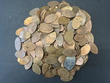 1kg Mixed Elongated Coins (Pressed Pennies)  Lot: 0211-451
