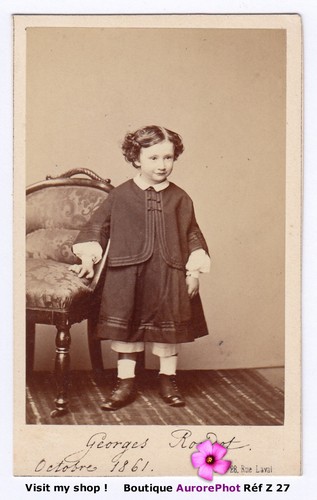Georges rondot posing 1861 - rondot, in