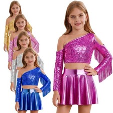 Girls Dance 2 Piece Outfits