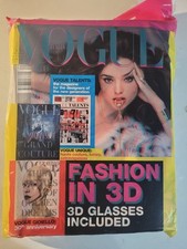 Vogue Italia Sept 2010 3D Bundle w/ Glasses + Unique Talents & 2 Other Specials