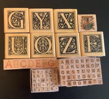 Wooden Alphabet Numbers