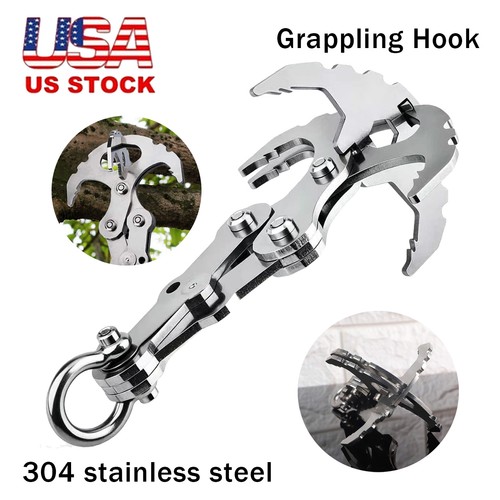 Gravity grappling hook - hook, 304ss