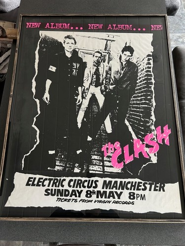 Ultra rare original 1977 clash - original,