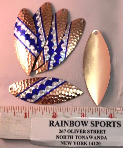 Worm spinner bait - blade, willow
