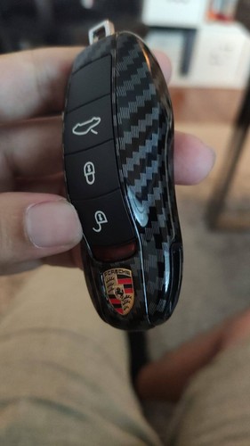 Carbon fiber remote key cover - fiber,