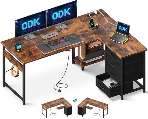 Odk corner desk with - odk,