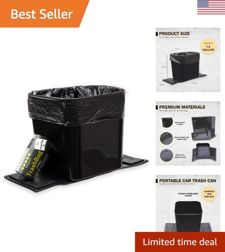 Versatile leakproof car trash - leakproof,